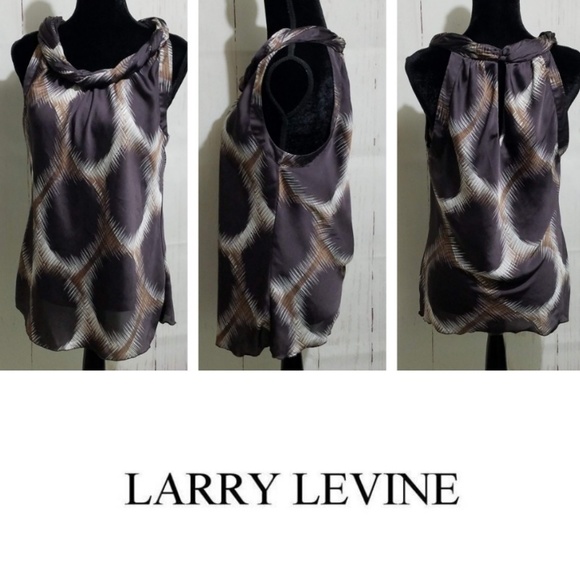 Signature by Larry Levine Tops - Signature by Larry Levine Roll Neck Shell Top XL